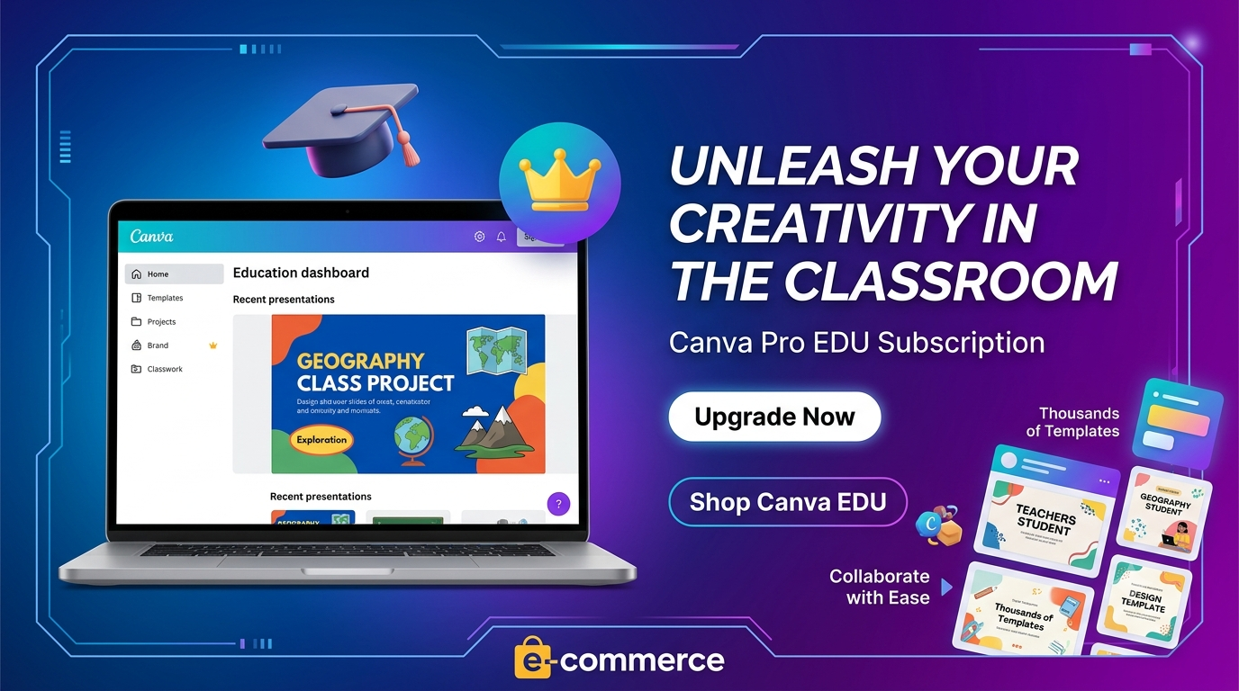 Canva Pro EDU 12 Month Subscription